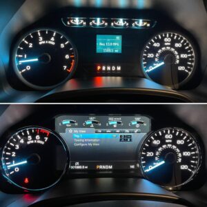 2015 – 2025 Ford F-150 8-Inch Screen Instrument Cluster Upgrade