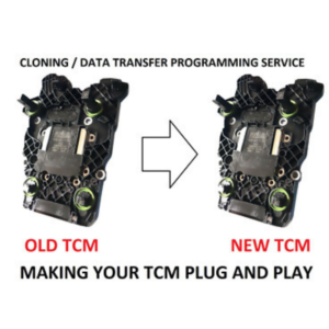 TCM cloning service for transmission control module programming and plug-and-play replacement