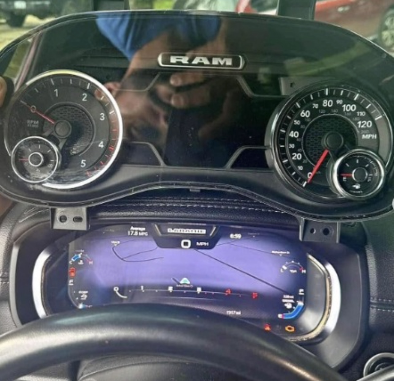 2019-2024 RAM 1500 12-inch Screen Full Digital Instrument Cluster Upgrade