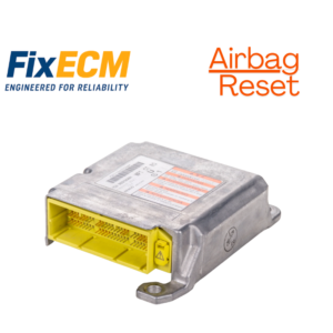 Airbag module reset service for SRS crash data removal and airbag light repair
