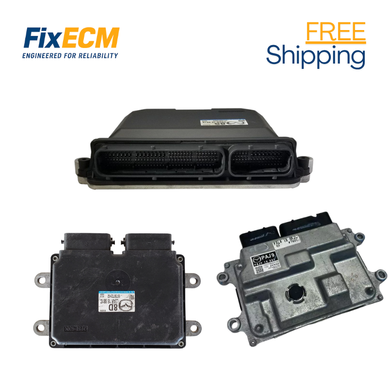 Mazda ECM ECU replacement and programming – VIN programmed, plug and play by FixECM.